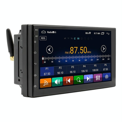 7 Inch Ips Car Android Player Gps Navigation Bluetooth Fm Wifi Steering Wheel Control