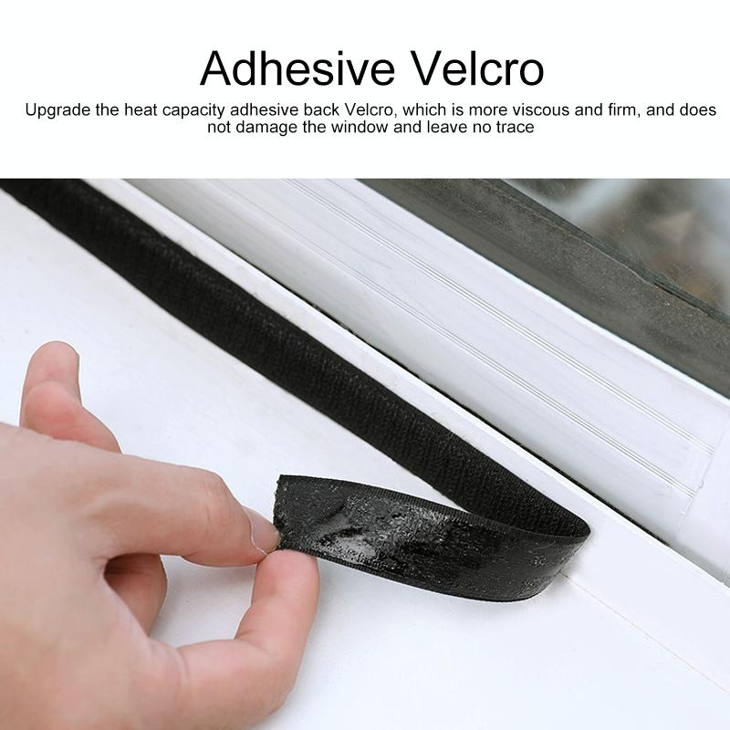 Double-layer Insulation Film for Indoor Windows - Windproof Soundproof Warm - 1.6x1.8m