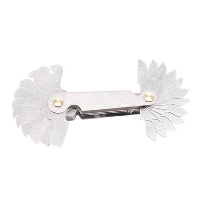 Stainless Steel Thread Gauge - 58 Pcs Metric & British 60 Degree & 55 Degree