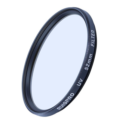 52mm Uv Lens Filter with Adapter Ring and Cap for Gopro Hero10 / 9