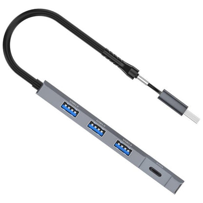 Usb / Type-C Hub Adapter 3 Usb 3.0 + Type-C Ports
