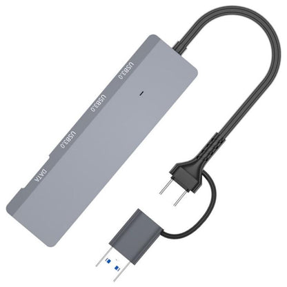 Usb / Type-C Hub Adapter 3 Usb 3.0 + Type-C Ports