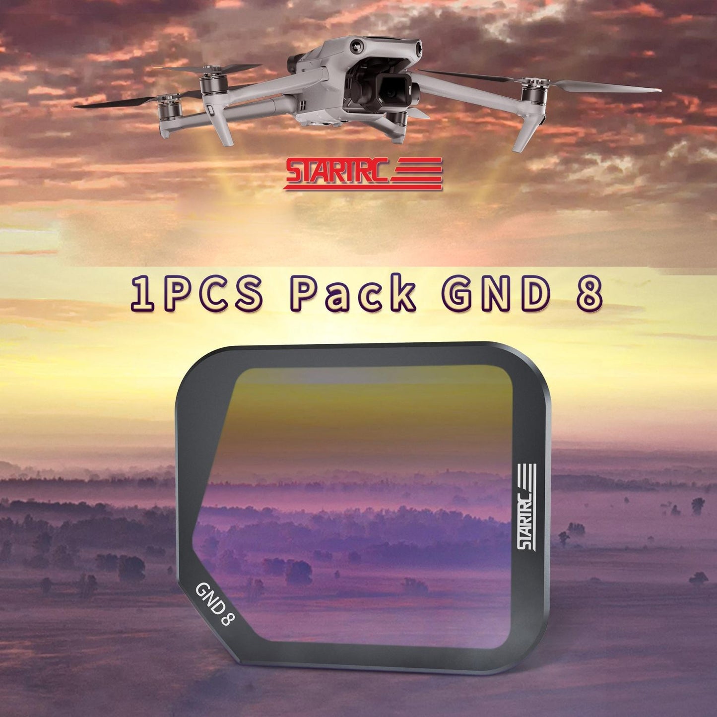 Gradient Nd Lens Filter for Dji Mavic 3 - Classic 8 Gnd