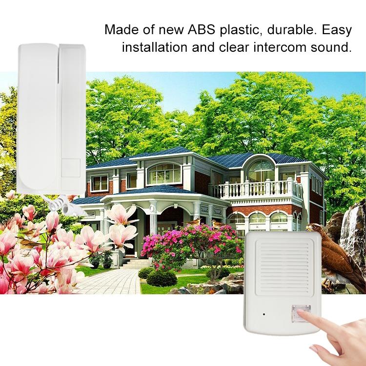 Single-Family Wired Intercom Doorbell - Non-Visual