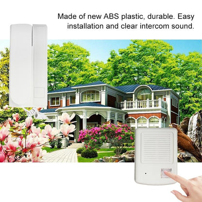 Single-Family Wired Intercom Doorbell - Non-Visual