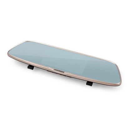 720p Dual Channel Car Black Box with 5 Ips Touch Screen Rear View Mirror