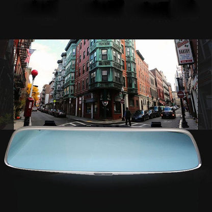 720p Dual Channel Car Black Box with 5 Ips Touch Screen Rear View Mirror