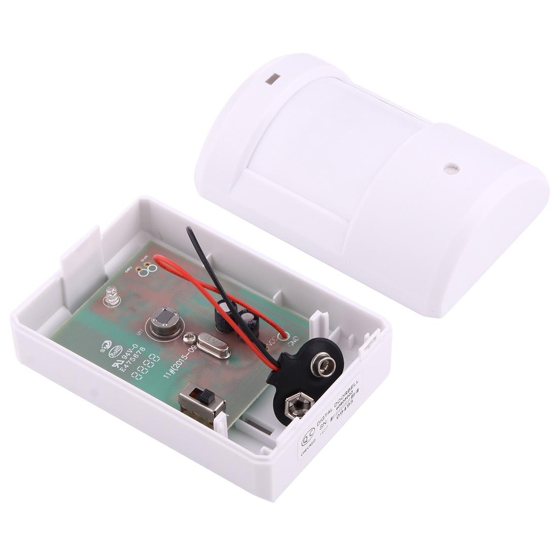 Wireless Electro Guard Watch System Kit - 1 Receiver & 2 Detectors