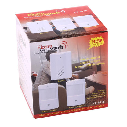 Wireless Electro Guard Watch System Kit - 1 Receiver & 2 Detectors