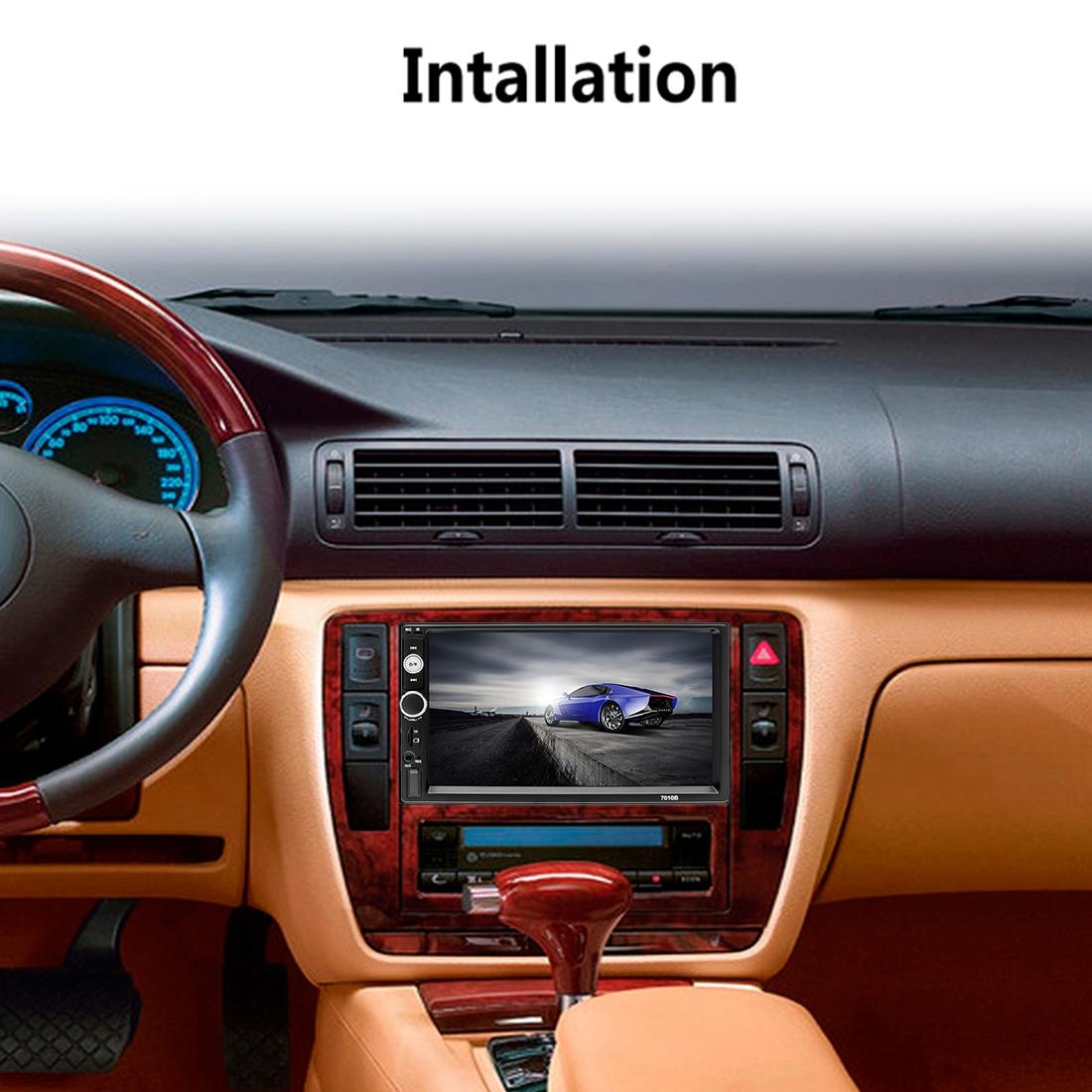 7 Inch Car Bluetooth Radio Receiver Mp5 Player Fm / Usb / Tf 7010B