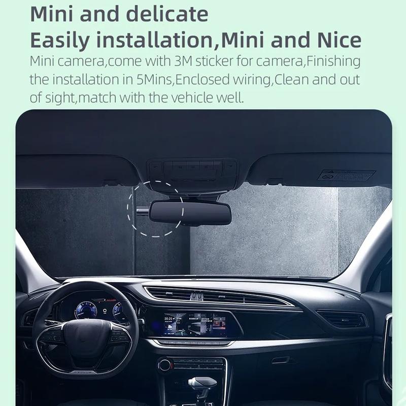 Hidden Driving Recorder for Safety Videos