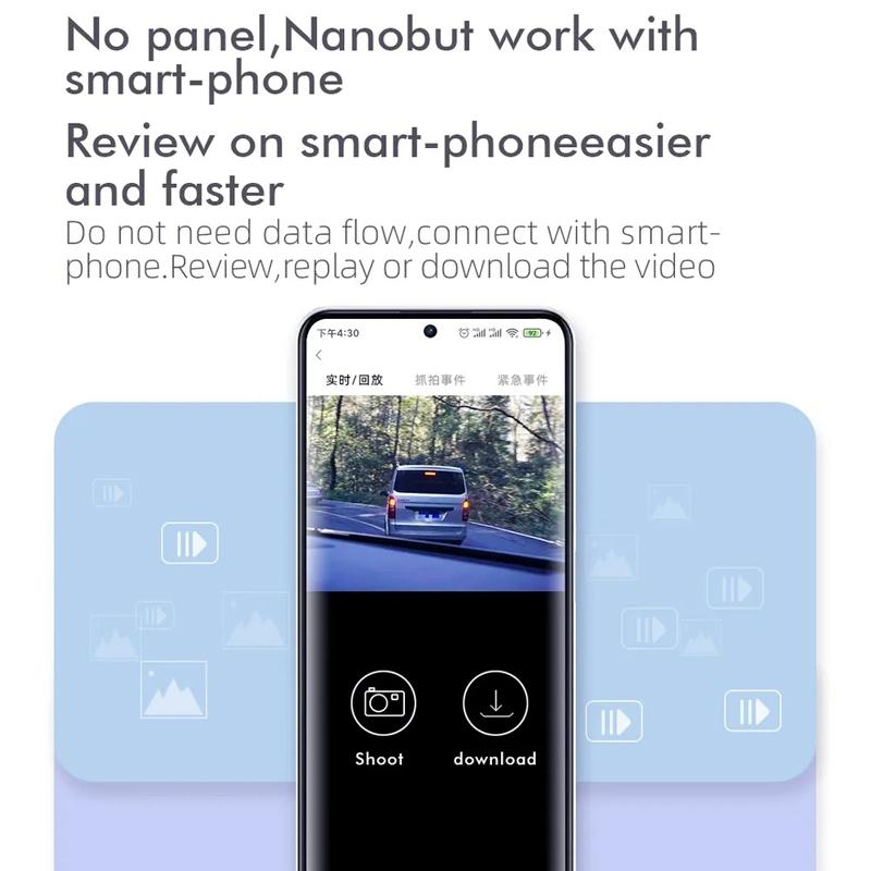Hidden Driving Recorder for Safety Videos