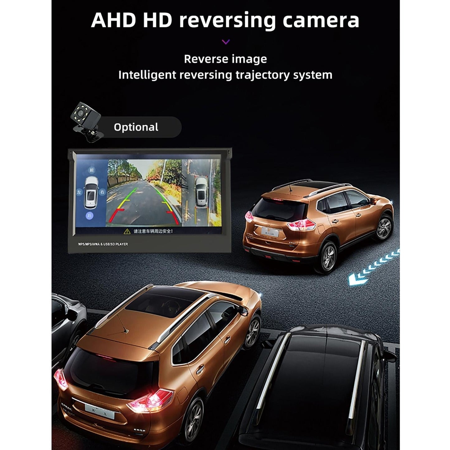 7 Inch Hd Car Mp5 Player W / Gps Bluetooth Mirror Link Fm Tf & Usb