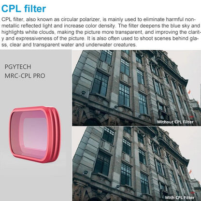 Professional Diving Lens Filter for Dji Pocket - Mrc Cpl