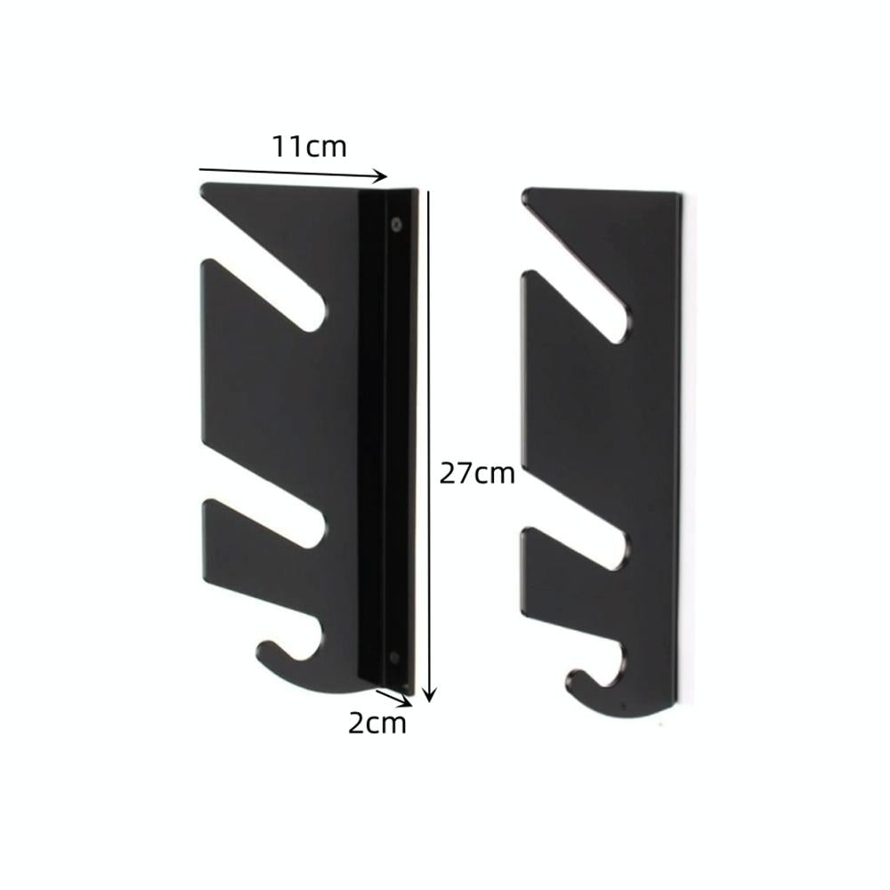 Wall Mount Bracket for 1 Pair of Four-wheel Skateboards