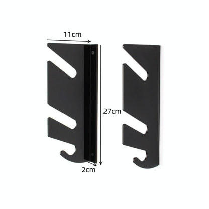 Wall Mount Bracket for 1 Pair of Four-wheel Skateboards
