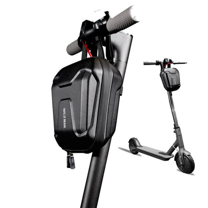 Universal Waterproof Front Bag for Scooters and Bicycles - Reflective Warning