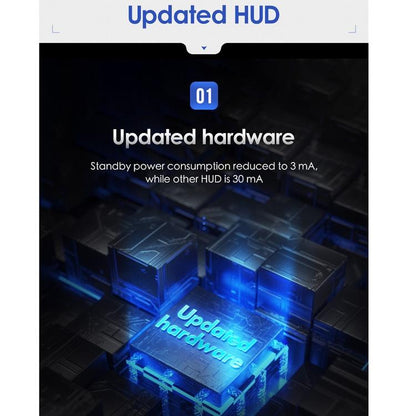 Car Obd2 Hud Display L3 Digital Head Up Screen