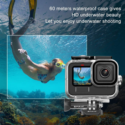60m Waterproof Housing for Gopro Hero with Mount and Screw