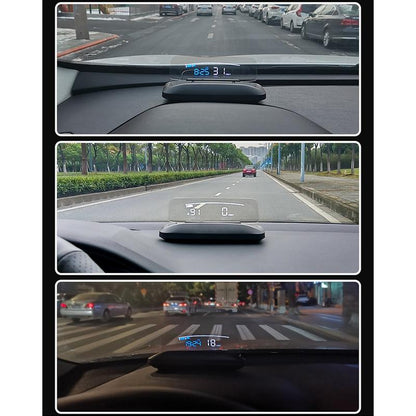 4 Inch Obd Mode Hud Head Up Display For Car Engine Failure Water Temperature Voltage Alarms