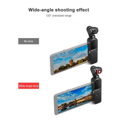 3-in-1 Super Wide Angle Lens with Macro and Cpl Filter for Dji Pocket