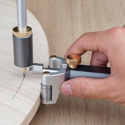 Woodworking Dual-purpose Straight and Arc Marker