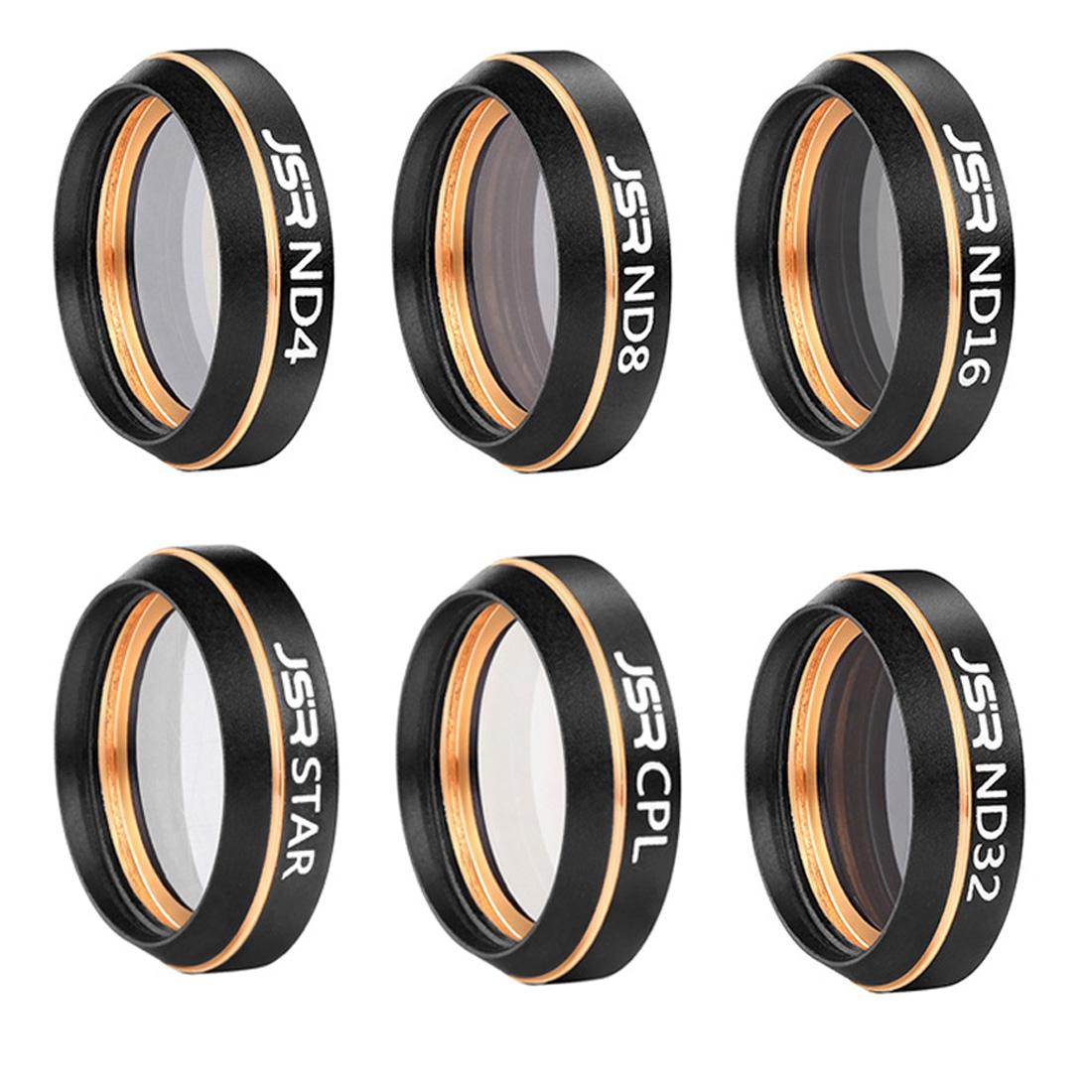 6-in-1 Hd Drone Lens Filter Kit for Dji Mavic Air - Star Effect Nd4 Nd8 Nd16 Nd32 Cpl