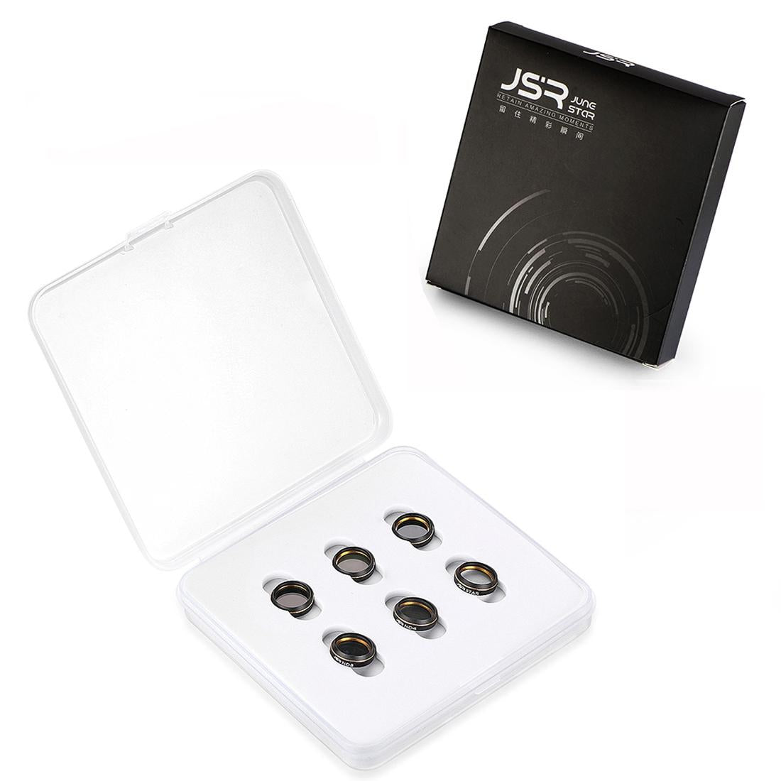 6-in-1 Hd Drone Lens Filter Kit for Dji Mavic Air - Star Effect Nd4 Nd8 Nd16 Nd32 Cpl
