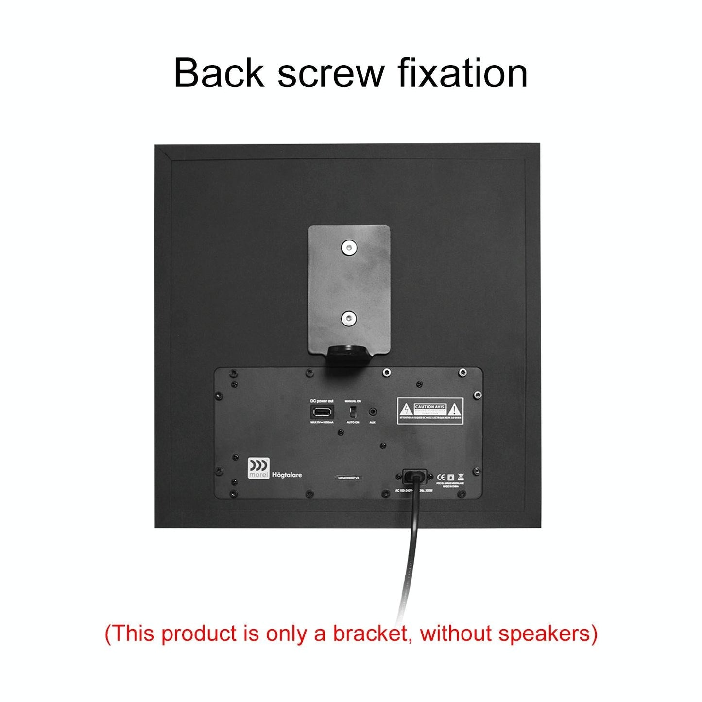 Wall-mounted Speaker Bracket for Morel Hogtalare
