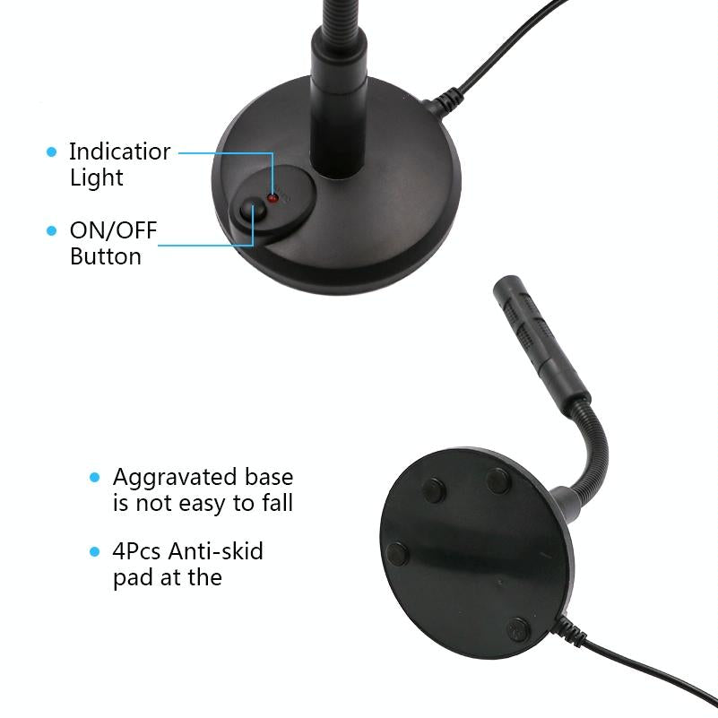 Usb Gaming Condenser Microphone For Computer - Mini Microphone With Voice Changer