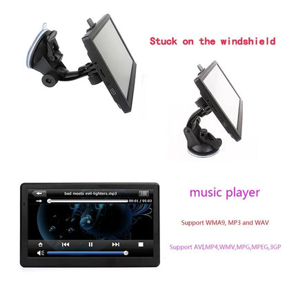 7 Inch Car Gps Navigator 8G + 128M Capacitive Screen Fm / Tf Germany Map