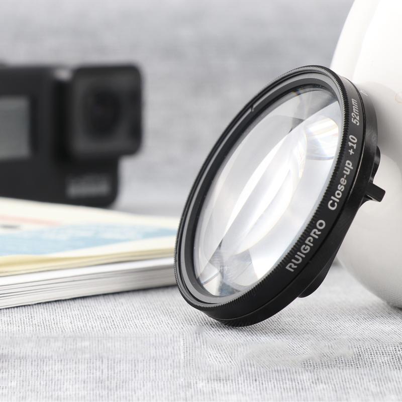 52mm Professional Filter Set for Gopro Hero 7 / 6 / 5 with Adapter and Lens Cap