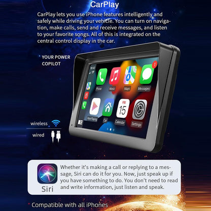 7 Inch Wireless Carplay Car Bluetooth Mp5 Player - Mobile Interconnection