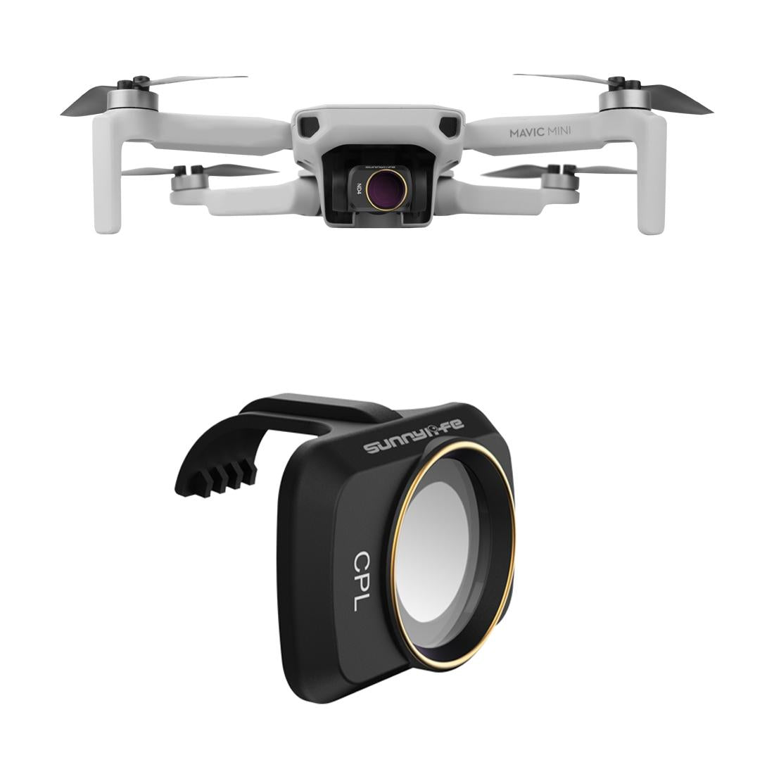 Drone Shots with Mavic Mini Lens Filter