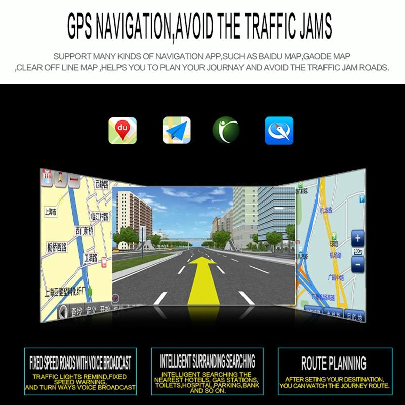 7 Inch Car Android Radio Receiver Fm / Bluetooth / Tf / Gps / Wifi 2Gb + 16Gb