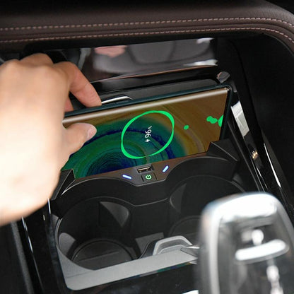 Wireless Car Charger for Bmw X1 2020-2022 - 10w Qi Quick Charge