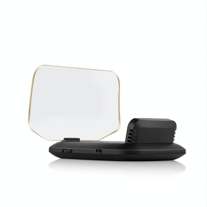 Car Hud Display Compass Speed Temp Voltage Alarm