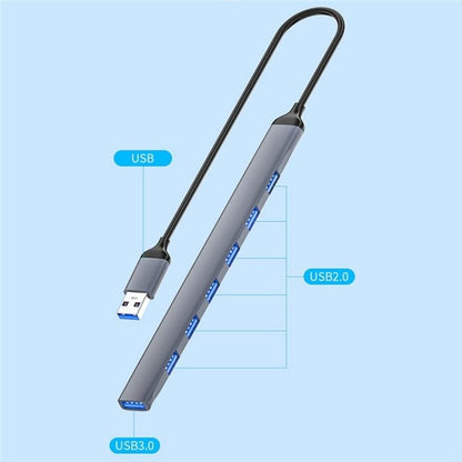 7-Port Usb 3.0 / 2.0 Hub Expansion Dock Station