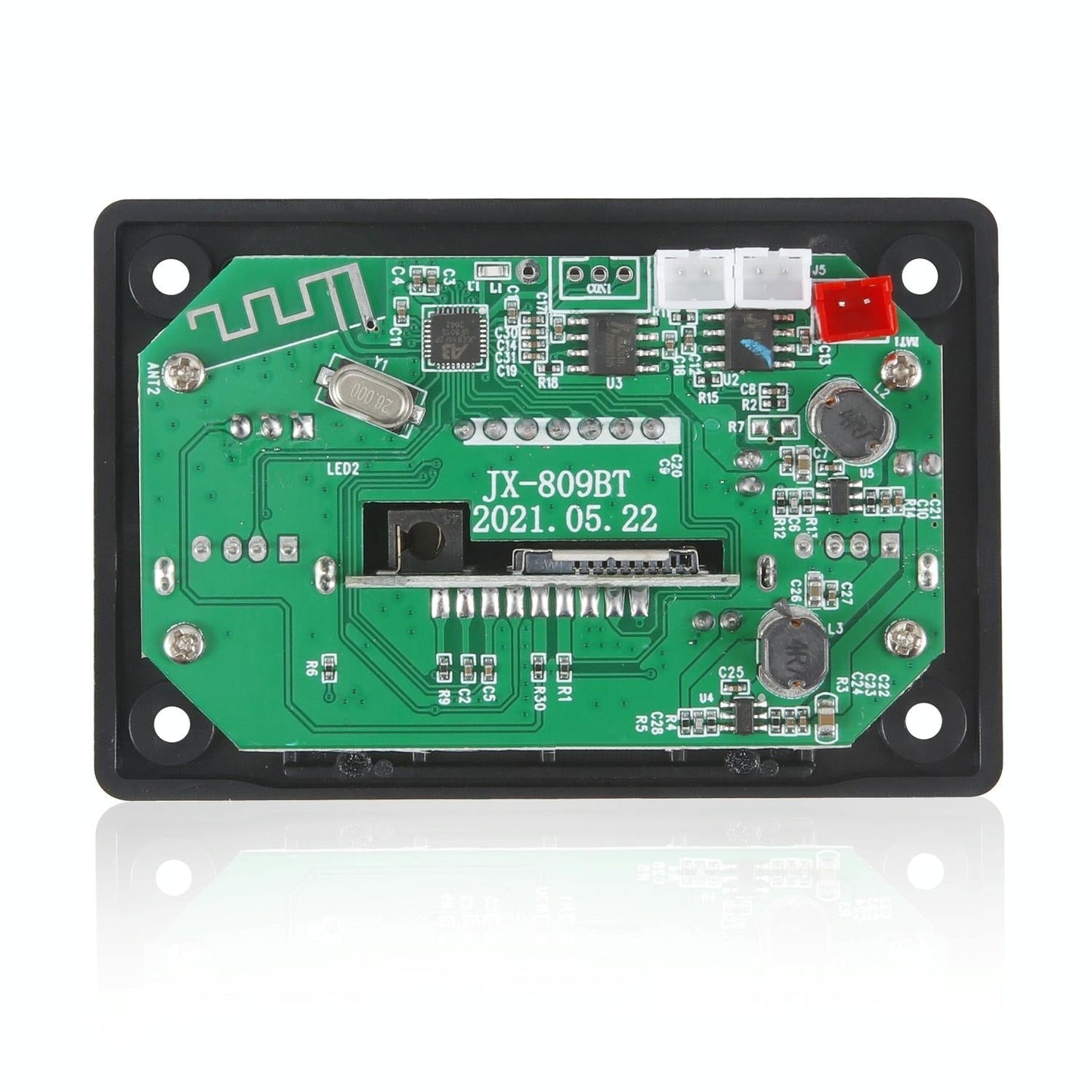12V Car Mp3 Player Board With Bluetooth Fm Radio Usb - Remote Control Recording