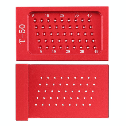 Woodworking L-shaped Ruler for Marking and Fixing - T50 Aluminum Alloy