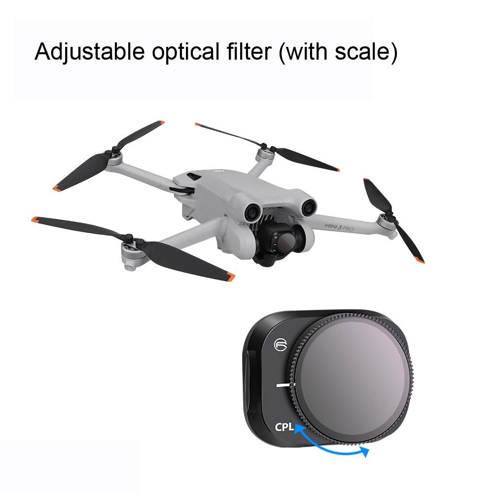 Adjustable Aluminum Filter Set for Dji Mini 3 Pro - 6 in 1