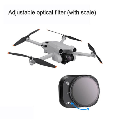 Adjustable Aluminum Filter Set for Dji Mini 3 Pro - 6 in 1