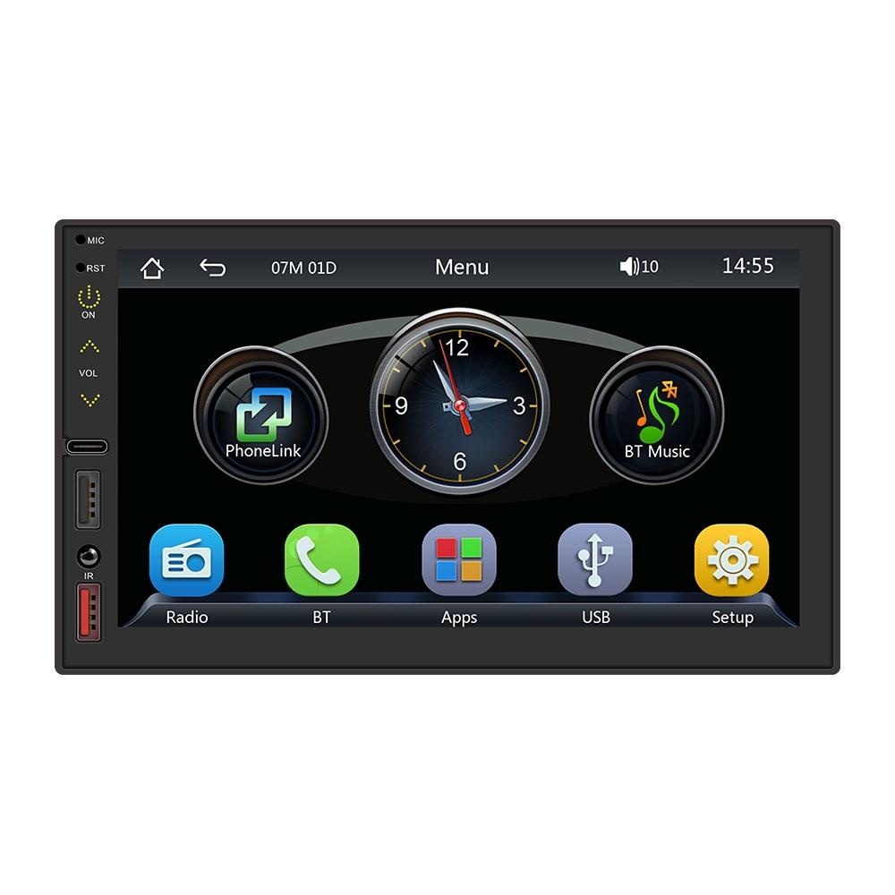 7 Inch Wireless Carplay Mp5 Player - Bluetooth / Reverse / Mobile Internet