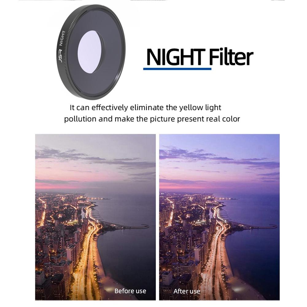 Universal 3-in-1 Lens Filter for Dji Action Camera