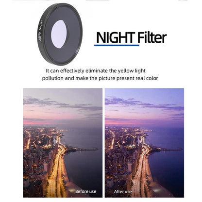 Universal 3-in-1 Lens Filter for Dji Action Camera