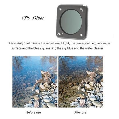 Nd1000 Action Camera Filters for Dji Action 2