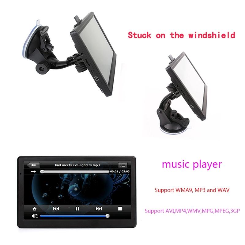 7 Inch Car Gps Navigator - 8G + 256M Capacitive Screen - Russia Belarus Ukraine Maps