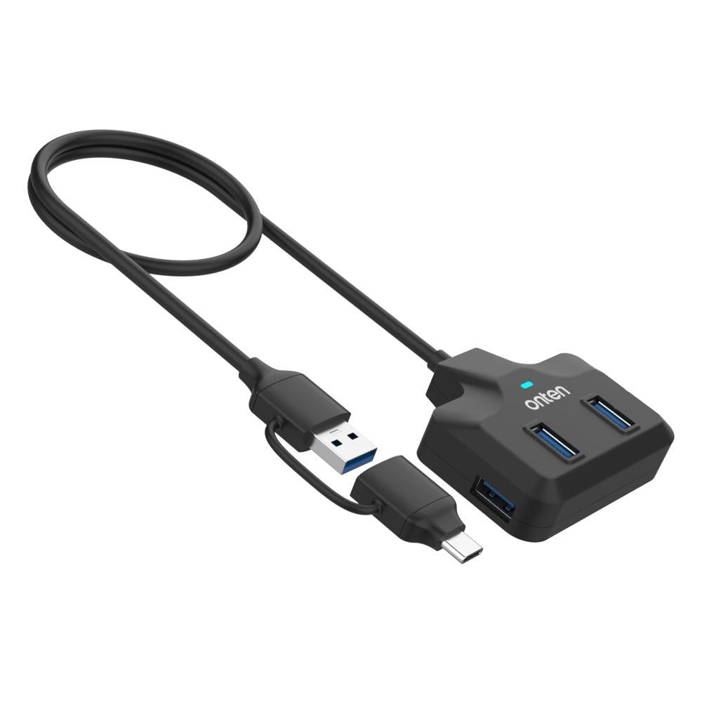 4-In-2 Usb-C / Type-C + Usb3.0 Docking Station