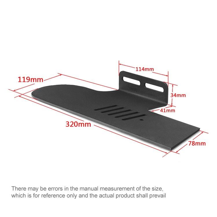 Wall-mount Sound Bar Bracket for Ibass 9100k - Split Design