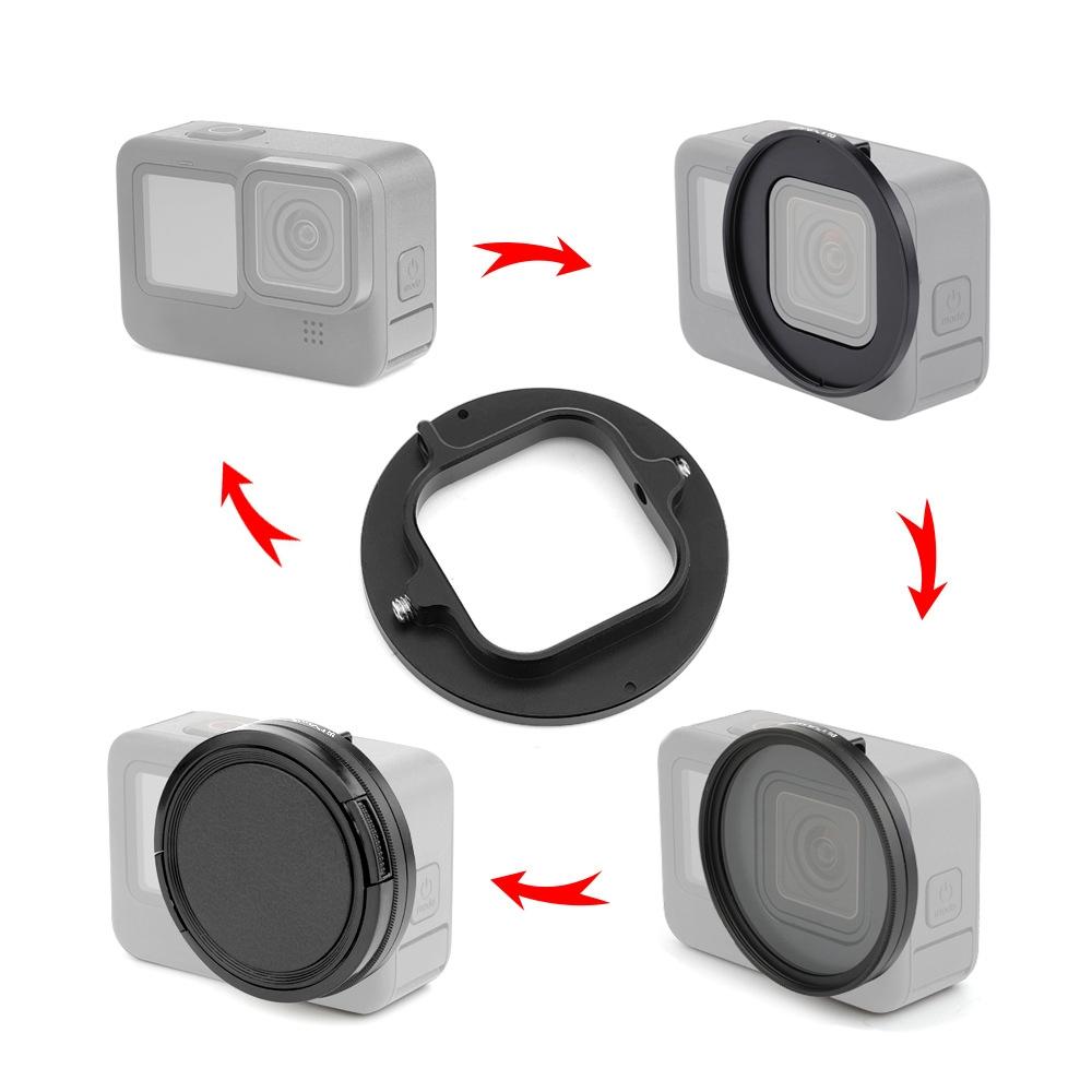 Gopro Compatible 52mm Uv Filter with Adapter Ring